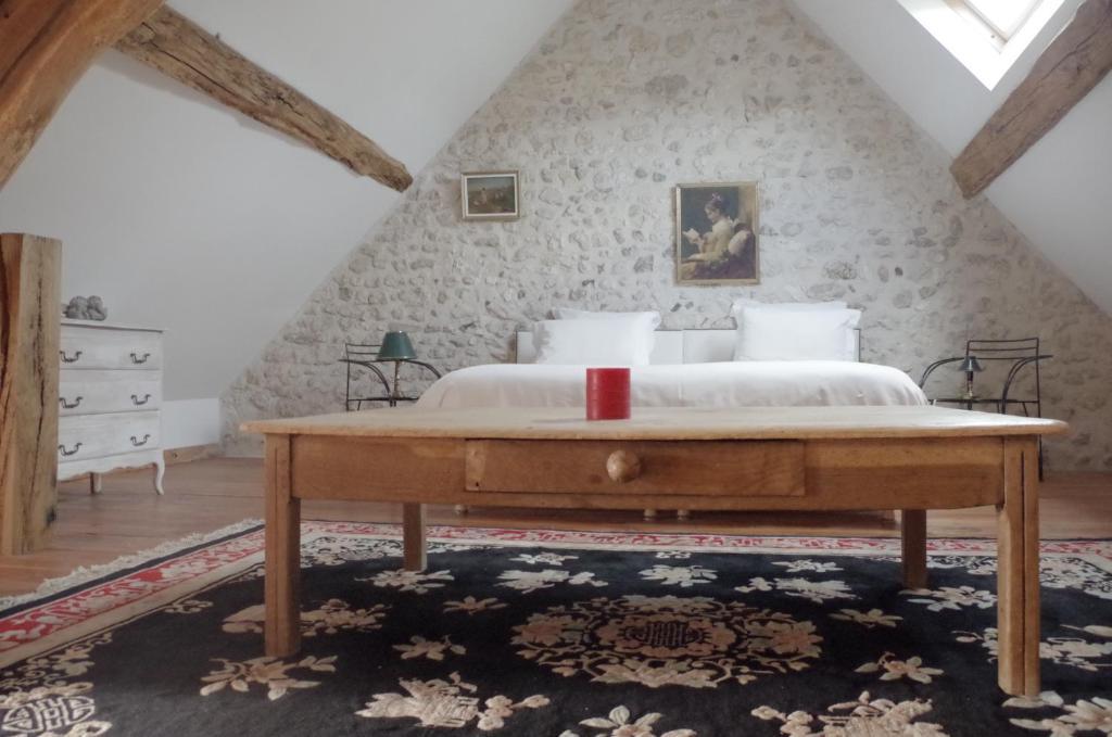 La Touche Bed and Breakfast Menetou-sur-Nahon Rum bild
